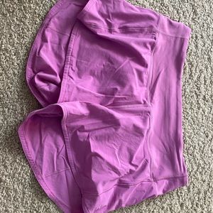Pink lulu lemon shorts